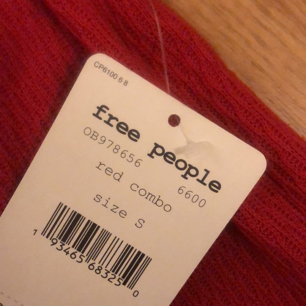 💎 🌈 NWT 💎 Free People 💎🌈 Color ‘dat rainbow - Picture 5 of 7